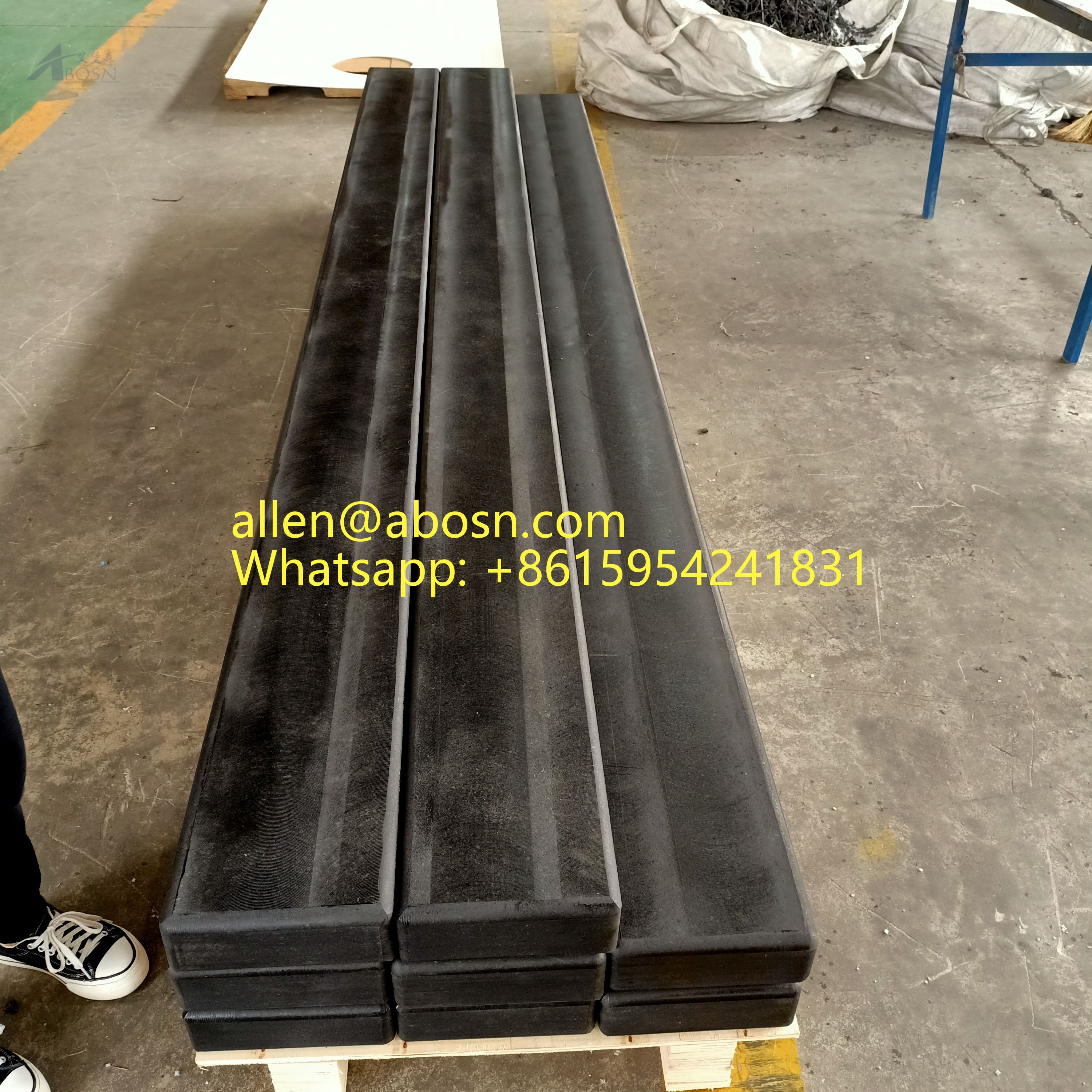 1000 x 2000 mm natürliche UHMWPE-Folie für PE1000-Folie