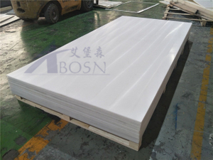 3050 x 1220 mm grünes UHMWPE-Blatt für Stange