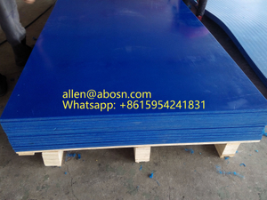 3050 x 1220 mm blaues UHMWPE-Blatt für Rohr