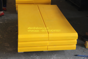 1000 x 2000 mm kundenspezifische UHMWPE-Folie für Rohre