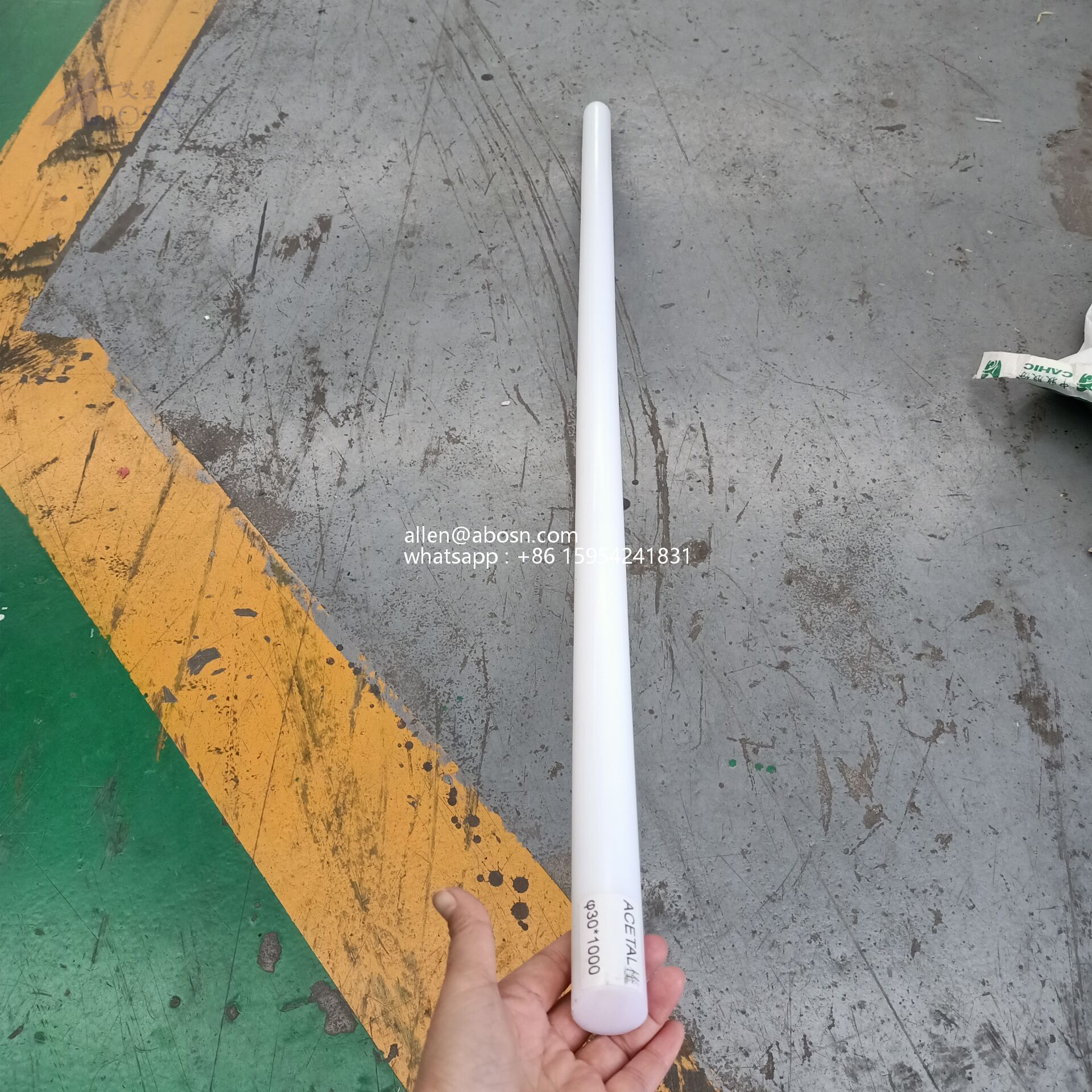 China Hersteller High Density Customized Hdpe Round Rod Pe Welding Pice