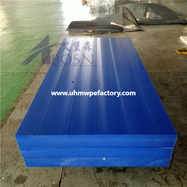 3050 x 1220 mm grünes UHMWPE-Blatt für Platine