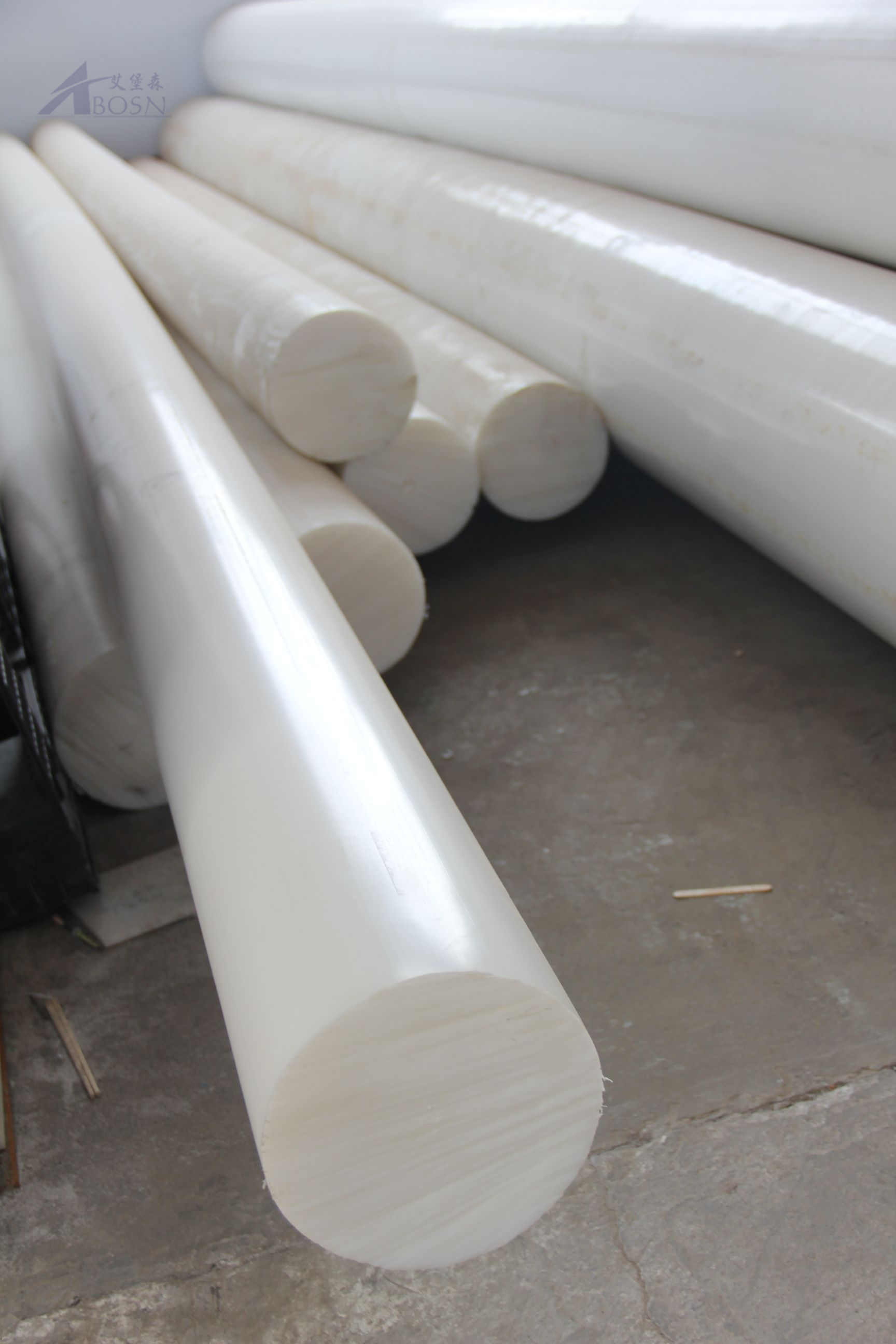 Stab HDPE Polyethylen Bearbeitbarer Kunststoff PMMA ABS Uhmwpe Hdpe Nylon Pom 1,75 mm bis 500 mm 