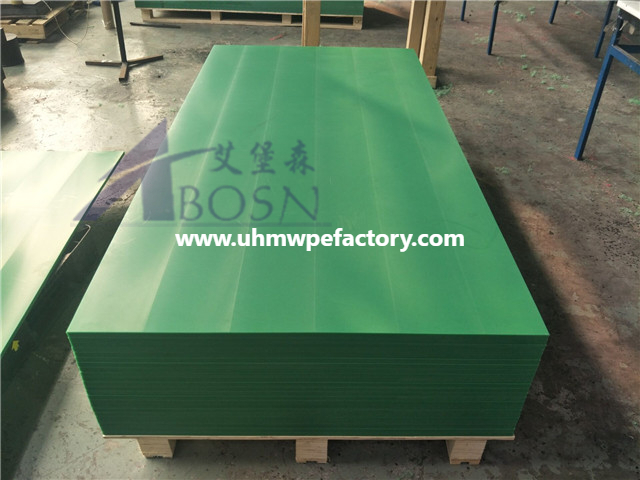 3050 x 1220 mm gelbes UHMWPE-Blatt für UHMWPE-Liner