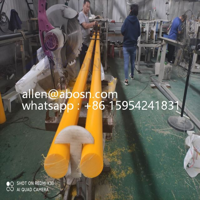 China Hersteller High Density Customized Hdpe Round Rod Pe Welding Pice